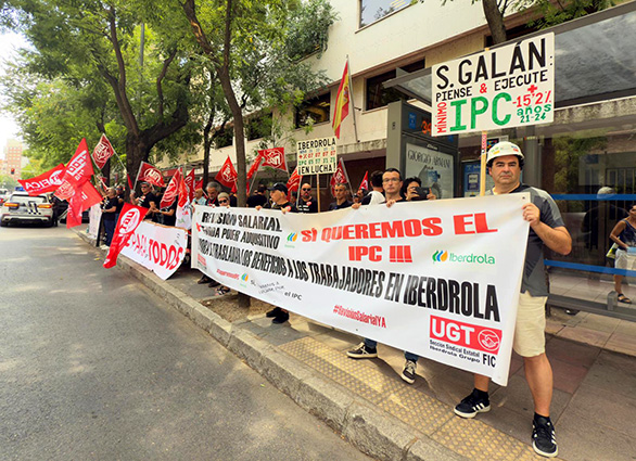 Sindicatos reclaman a CEOE que medie en el conflicto con Iberdrola