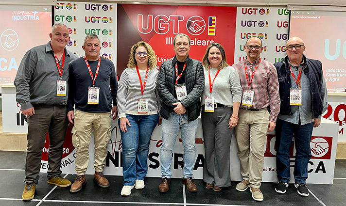 El 10º Congreso de UGT FICA Baleares elige a Sonia Saavedra con el cien por cien de los votos