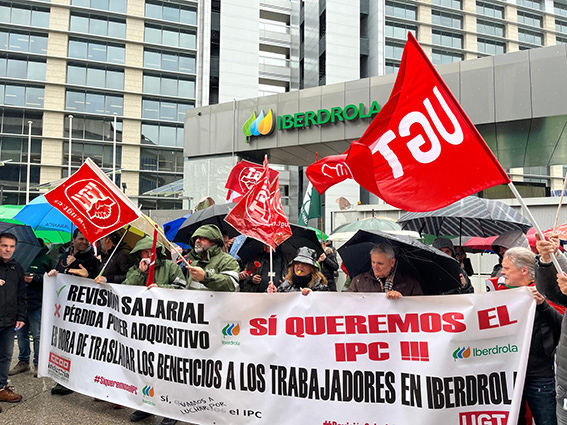 Los trabajadores y trabajadoras de Iberdrola van a la huelga este viernes