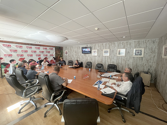 UGT FICA se reúne con la coordinadora de Navantia