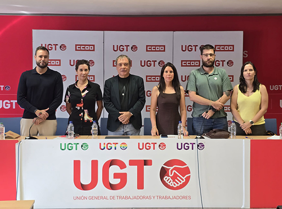 Los sindicatos exigen medidas contundentes para acabar con la siniestralidad laboral y anuncian una concentración para el 16 de Octubre