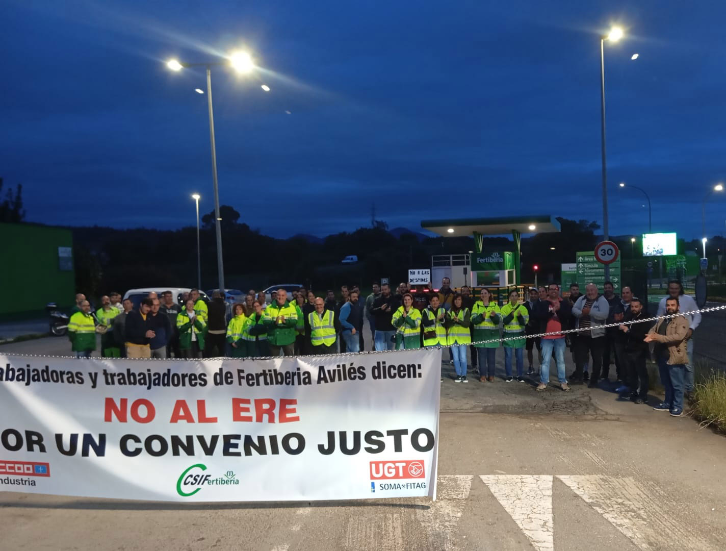 050625 Huelga Fertiberia Aviles