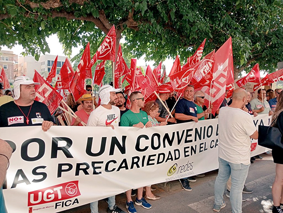 UGT FICA Región de Murcia se congratula de la unión sindical alcanzada en la negociación del convenio del metal