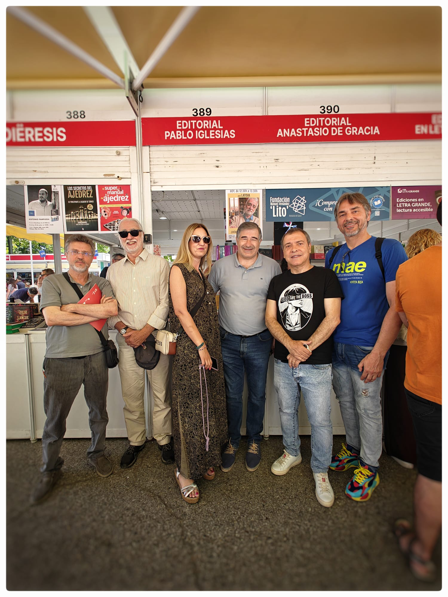 La Fundación Manuel Fernández «Lito», presente en la Feria del Libro por quinto año consecutivo