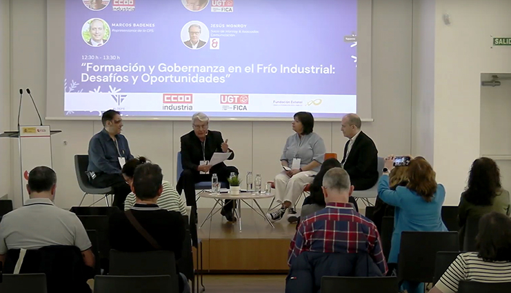 UGT FICA participa en una jornada sobre el futuro del sector del Frío Industrial