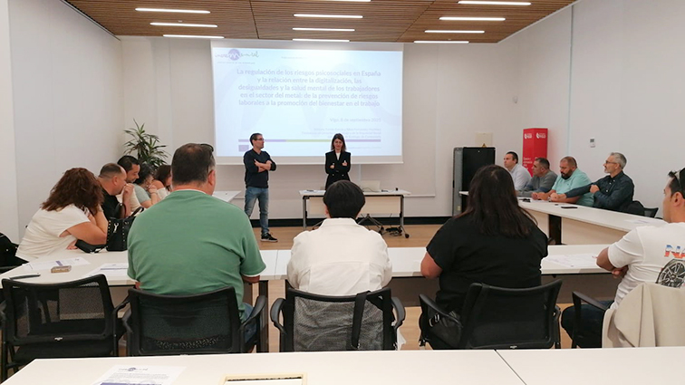 UGT FICA lleva a cabo la tercera jornada formativa de Salud Laboral en el marco del proyecto Europeo IncreMental