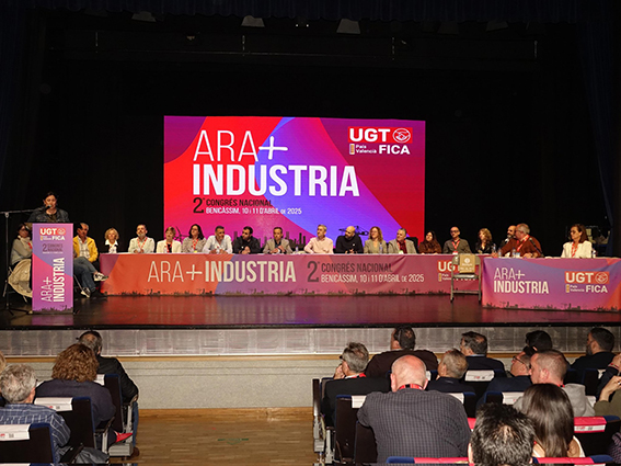 El 2º Congreso de UGT FICA País Valenciano elige a Rosa Benítez secretaria general con el 95,24% de los votos
