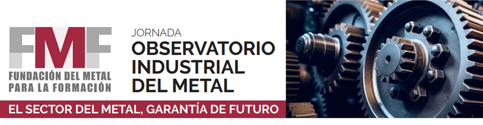 La Fundación del Metal para la Formación (FMF) presenta mañana en Valencia los informes del Observatorio Industrial del Metal y analiza la situación del sector