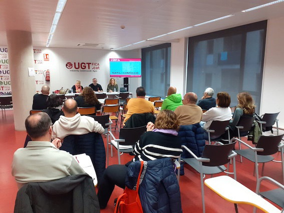 UGT FICA celebra asambleas informativas sobre el preacuerdo del Convenio Textil y de la Confección