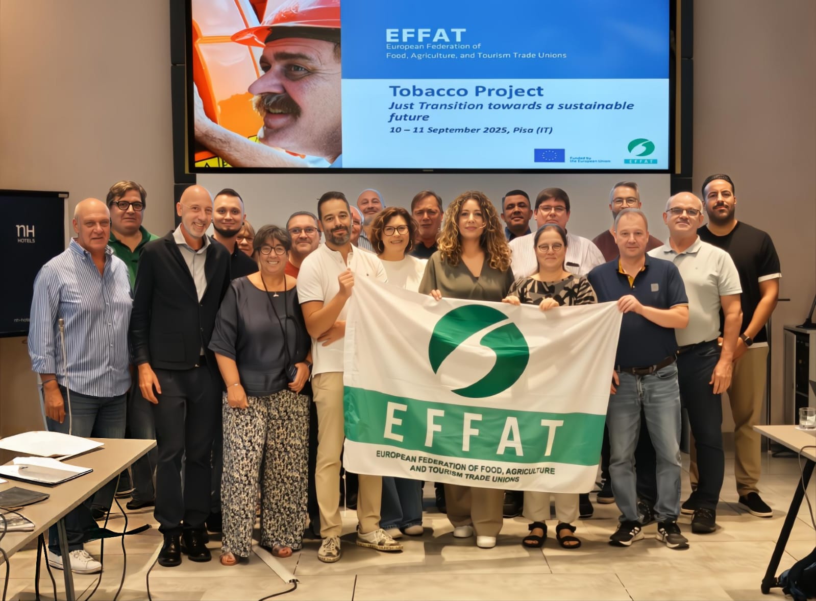 UGT FICA participa en el Segundo Taller del Proyecto Tabaco que organiza EFFAT 
