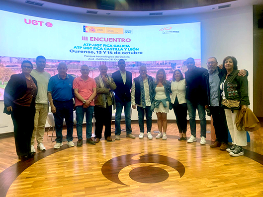 III Encuentro de las Agrupaciones de Trabajadores Pasivos de UGT FICA de Galicia y Castilla y León