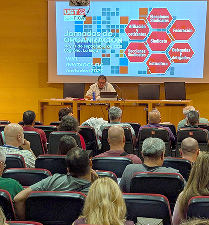 Arrancan en Logroño las jornadas de Organización de UGT FICA