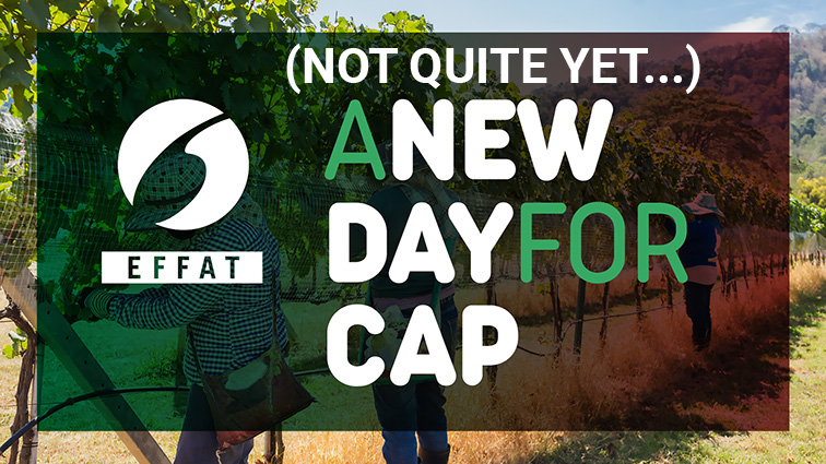 No es un nuevo día para la PAC: La nueva arquitectura esconde peligrosas amenazas para los trabajadores agrícolas