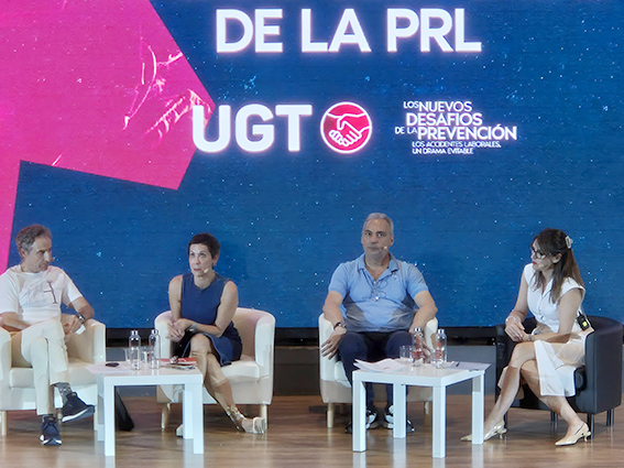 UGT FICA participa en las jornadas ‘Los nuevos desafíos de la prevención: los accidentes laborales, un drama evitable’