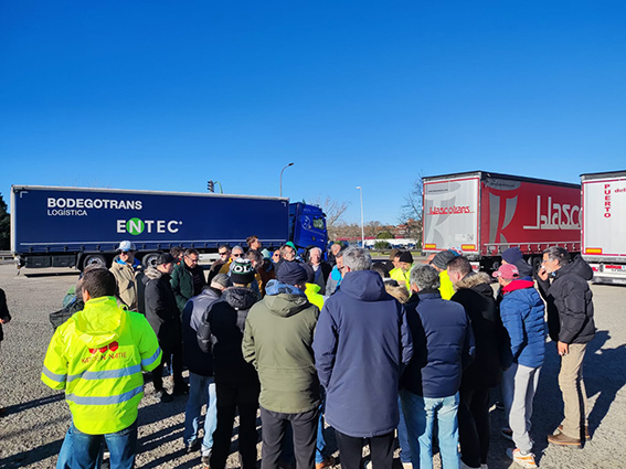 La huelga en la logística de Solvay cumple hoy 50 días con la negociación paralizada