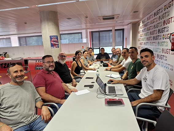 Reunión de la Sección Sindical Estatal de UGT Nestlé