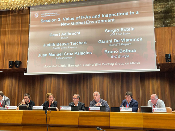 UGT FICA aboga por Acuerdos Marco Internacionales que contemplen la transición justa en el sector de la construcción 