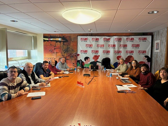 UGT FICA reúne un grupo de trabajo del sector de la construcción para analizar el futuro de las competencias en el sector