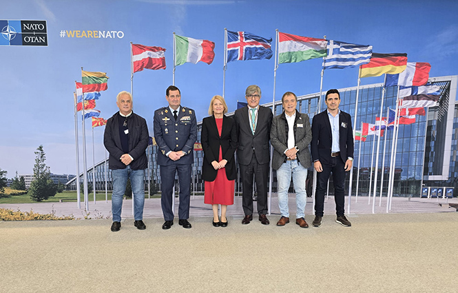 El Consejo Federal de UGT FICA aborda en la sede de la OTAN el papel de España en defensa e industria estratégica con el empleo de calidad en el centro