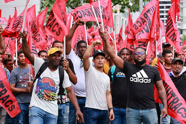 UGT FICA denuncia la detención de dos dirigentes del sindicato de la construcción panameño Suntracs 