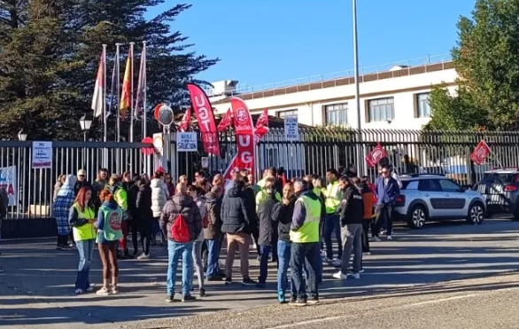 Segunda jornada de huelga en Mahle con un seguimiento del 100% en la recta final de las negociaciones por el ERE