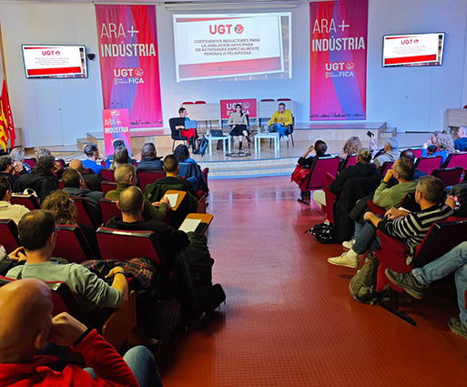 UGT FICA País Valenciano organiza unas jornadas para analizar la aplicación de los coeficientes reductores para la jubilación anticipada