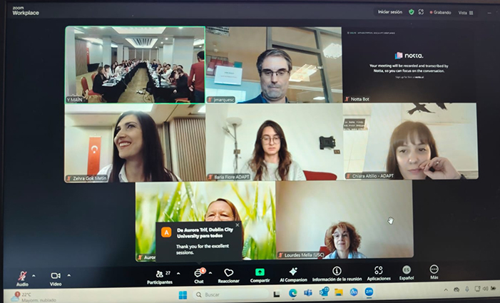 UGT FICA participa en la jornada formativa  «Mental Health at Work: Policies, Practices, and Prevention Strategies Across Europe and Beyond"