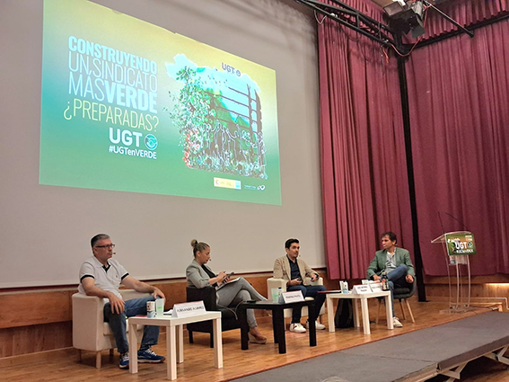José Pasadas interviene en las jornadas confederales «Construyendo un Sindicato Más Verde»