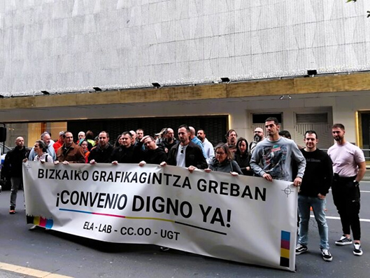 UGT FICA no secundará la huelga en el sector de Artes Gráficas de Bizkaia por el intento de mezclar sus fines legítimos con cuestiones ajenas al sector