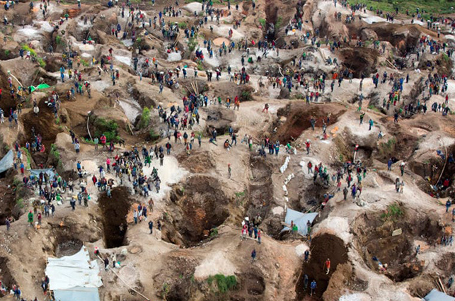 UGT FICA lamenta un nuevo derrumbe en una mina de coltán en Congo, que ha causado más de 200 muertos