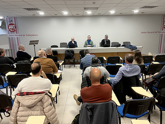 Reunión de coordinación de UGT FICA en Coca Cola Europacific Partners