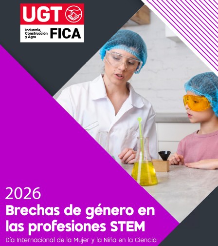 UGT FICA presenta su informe de 2026 sobre la brecha de género en las profesiones STEM