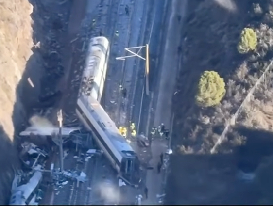 UGT FICA muestra su profundo pesar por el grave accidente ocurrido ayer en Adamuz (Córdoba)