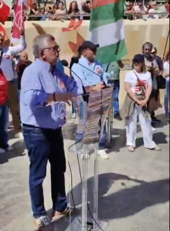 Éxito rotundo de la movilización del manipulado hortofrutícola en Almería con miles de participantes