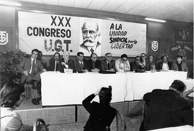 210426 Mesa del XXX Congreso UGT