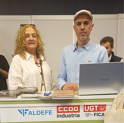 UGT FICA impulsa la Formación de las personas trabajadoras del sector del Frío Industrial en la feria Seafood 2026 