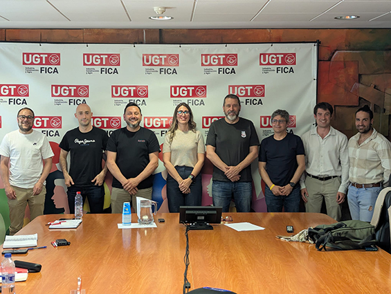 Constituida la Coordinadora de UGT FICA en Rheinmetall España