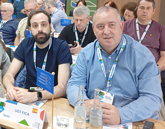 UGT FICA asiste a la Conferencia de medio mandato de la FETCM en Cracovia