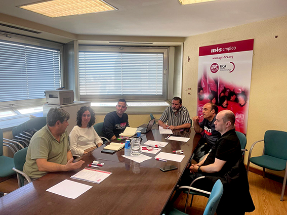 Constituida la coordinadora de UGT FICA en ADLER PELZER España