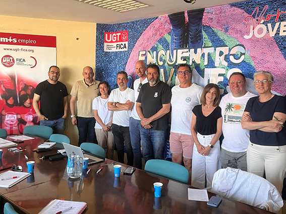 El Equipo de Trabajo del Sector Automovilístico de UGT FICA se reúne para abordar la situación actual y los principales retos de la industria automovilística