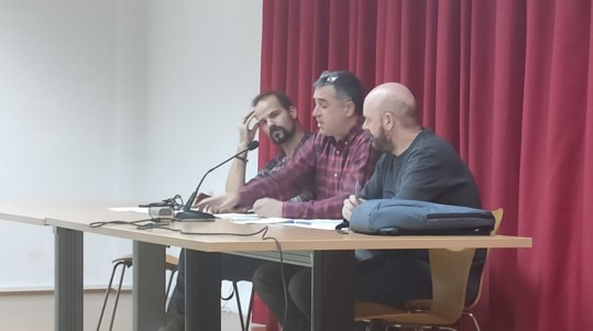 Masiva asamblea de trabajadores y trabajadoras de Fertiberia en Puertollano