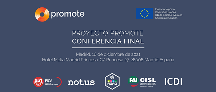 PROMOTE – Promover la colaboración y las buenas practicas en el desplazamiento de trabajadores y trabajadoras del sector agroalimentario.