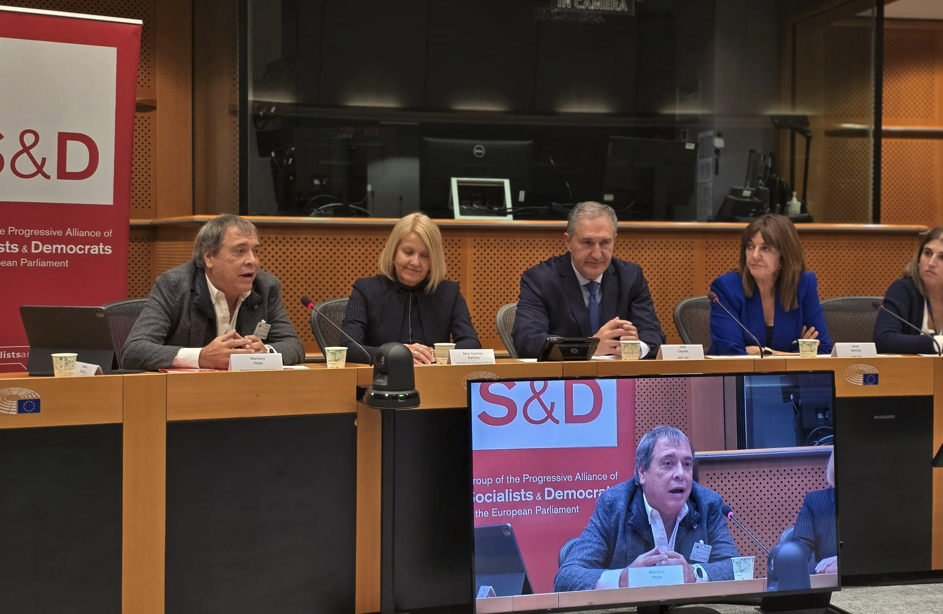 UGT defiende en el Parlamento Europeo una transición industrial, ecológica y digital con el empleo de calidad en el centro