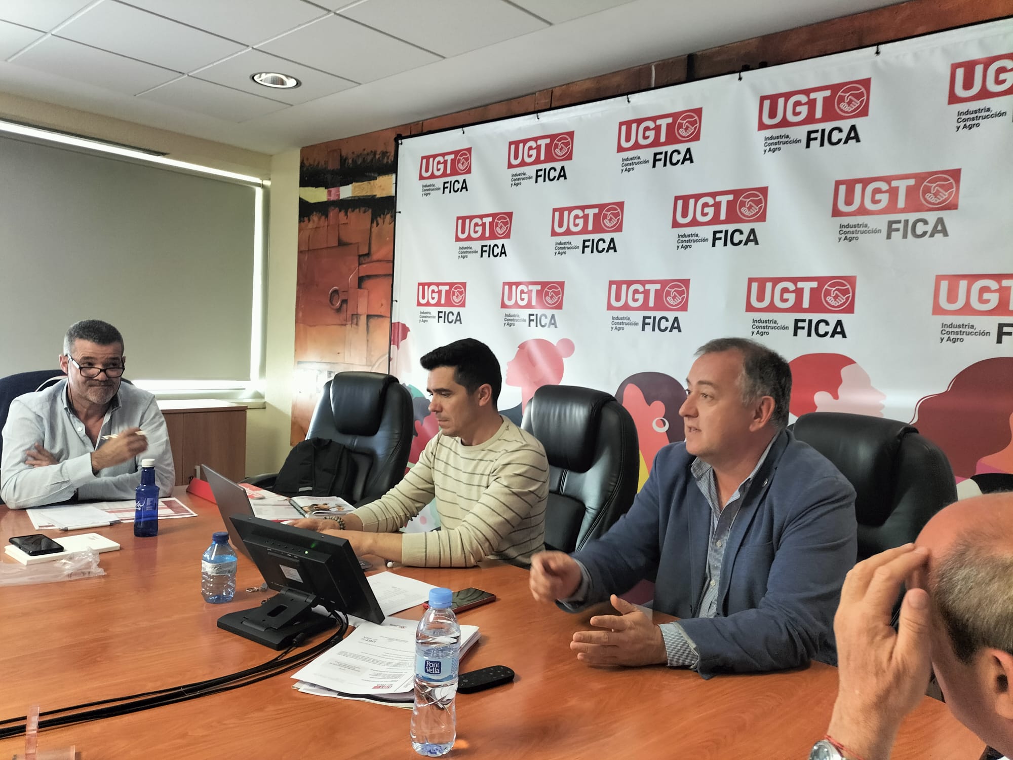 Reunión de secretarios de Acción Sindical de UGT FICA